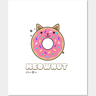 Meownut - Cats and Donuts Posters and Art